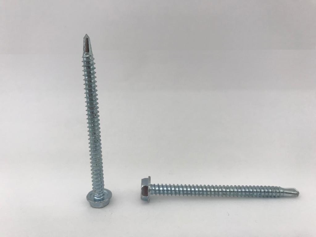 TORNILLO AUTOTALADRABLES 10X2-1/2' CABEZA HEXAGONAL TIPO Z