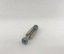 TORNILLO MINIFIX L=24mm PLAST. BLANC