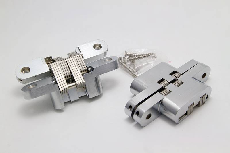 BISAGRA INVISIBLE 95X19MM SATINADO