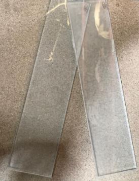 SOBRELATERAL  VIDRIO GAVETAS DUO