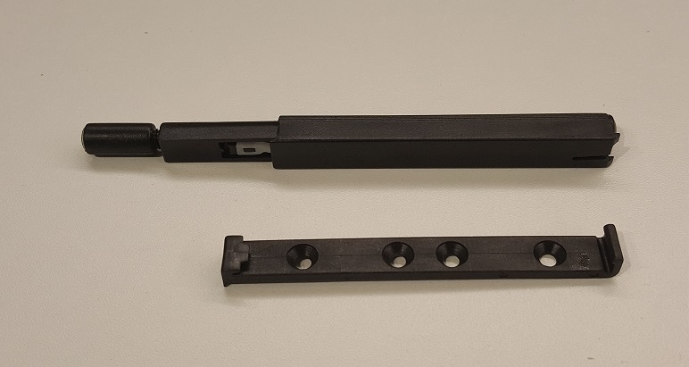 EMPUJADOR DE PUERTAS CON GOMA 40MM