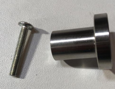 TIRADOR TIPO POMO SS201 SIZE 25MM