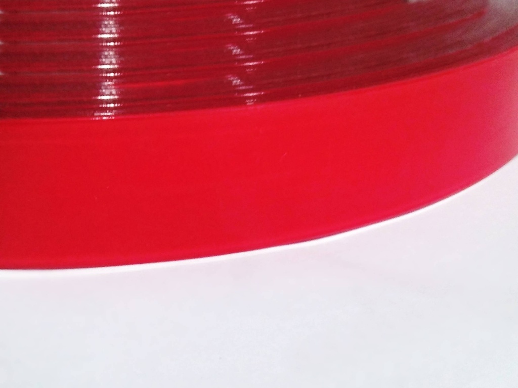 CANTO PVC 1.0X22mm  ROJO BRILLANTE