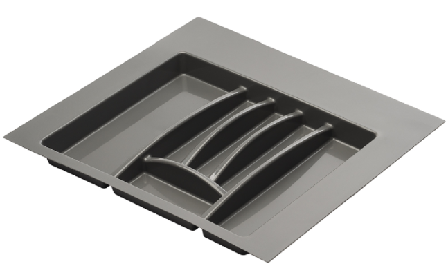 PORTACUBIERTO B=600-650MM GRIS