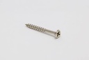 TORNILLO PB NIQ 6X1-1/2" p/ ensamble de tablero 15mm