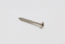 TORNILLO PB NIQ 6X1-1/2&quot; p/ ensamble de tablero 15mm