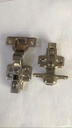 BISAGRAS MEATON C/FRENO SEMICURVA NIQ. KIT  C-8 110°