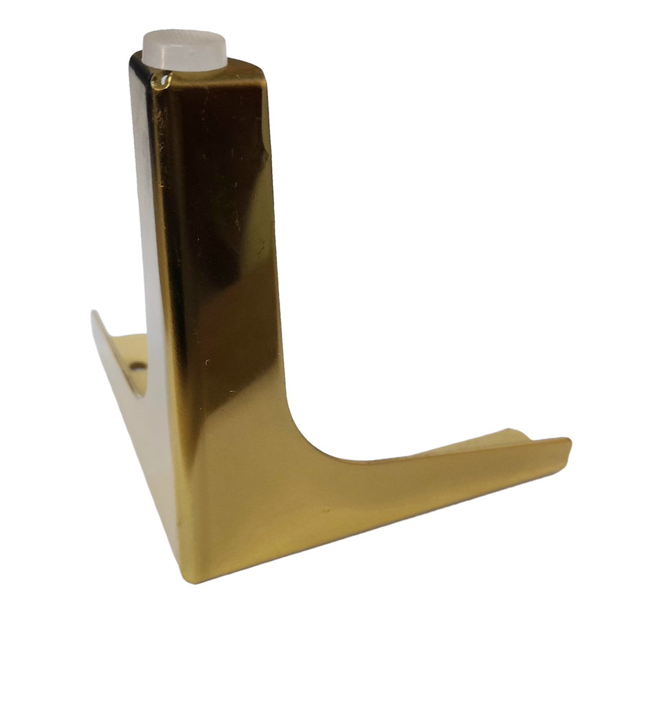 PATA P/MUEBLE AMARILLO ORO H:130MM
