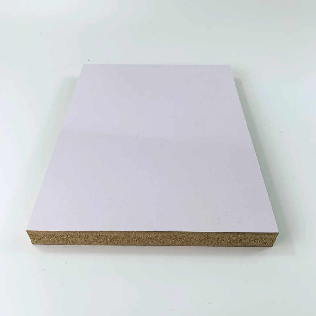 MDF 15MM 4X8 IMPERMEABLE LAMINADO MELAMINA BLANCA DE 2 CARA