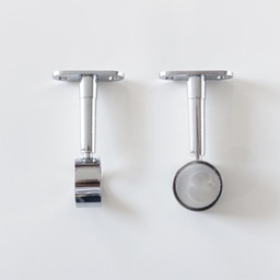 [0552] SOPORTE CENTRAL P/TUBO CLOSET REDONDO 25MM.