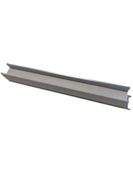 [0745] UNION DIRECTA H=150 (6") ZOCALOS PVC ALU.