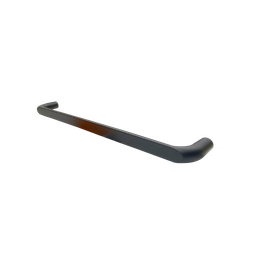 [2586] TIRADOR NEGRO MATE BARRA PLANO I=160MM