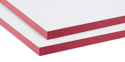 [0753] MDF IGNIFUGO 18MM 4X8 LAMINADO CON MELAMINAS BLANCA D/D